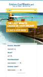 Mobile Screenshot of cruises-lastminute.net