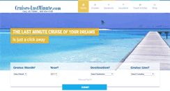 Desktop Screenshot of cruises-lastminute.com